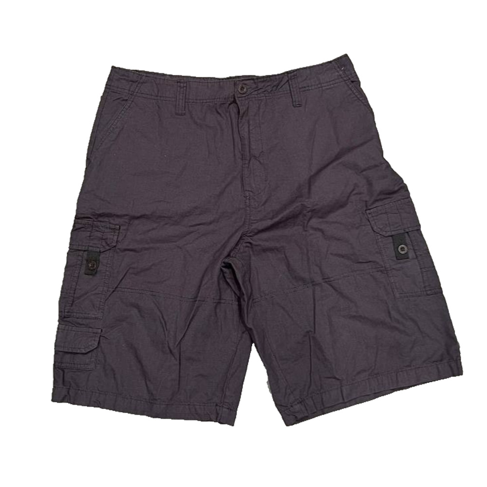 Airwalk Cargo Shorts cotton Mens 36 Gray Utility Pockets Casual Skate A006288